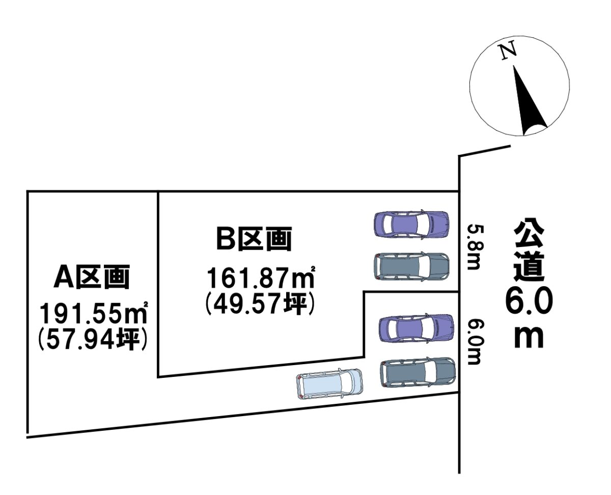 【建築条件なし】半田市桐ヶ丘5丁目